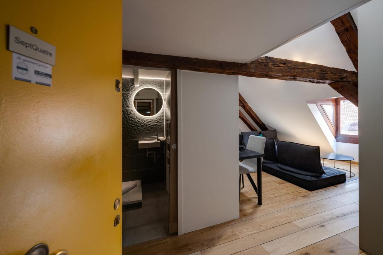 Le Septqatre - Grand Triplex Au Coeur De La Vieille Ville Annecy Dış mekan fotoğraf