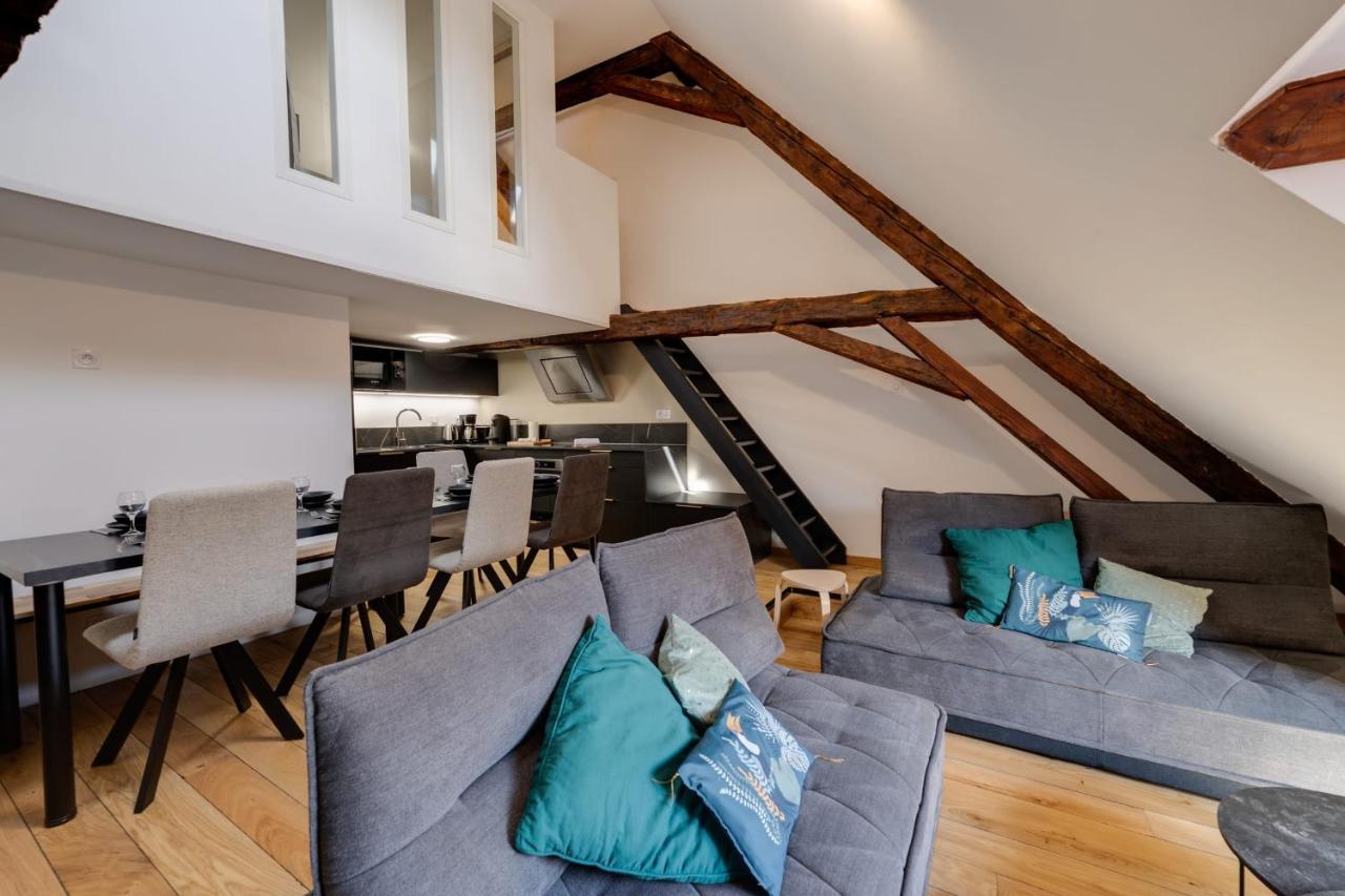 Le Septqatre - Grand Triplex Au Coeur De La Vieille Ville Annecy Dış mekan fotoğraf